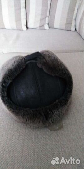 Меховая мужская шапка