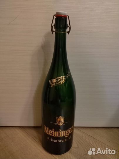 Бутыль стеклянная 3 л. с рюкзаком