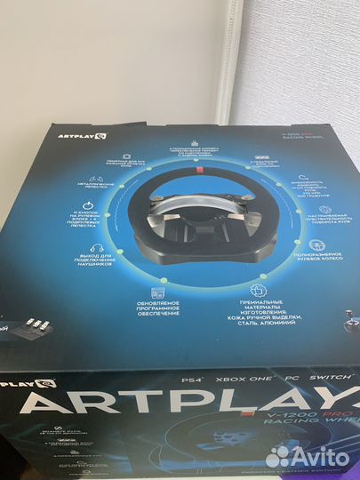 Игровой руль artplays v 1200 pro