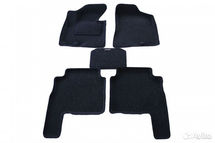 3D коврики салона Hyundai Santa Fe