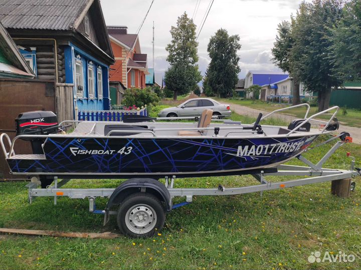 Fishboat 43 + hdx 30
