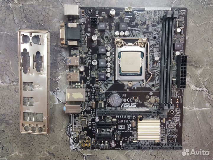 Комплект на Pentium G4400 lga 1151 ddr 4