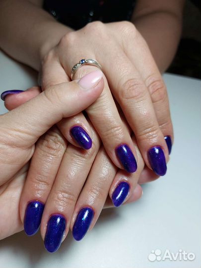 Маникюр с покрытием гель-лаком