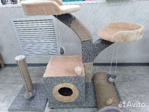 Домики когтеточки для кошек.Лежаки для собак