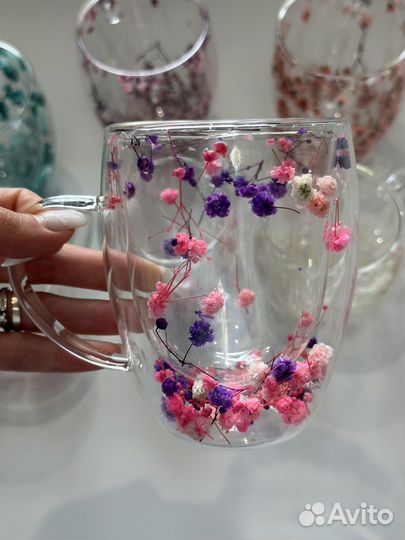 Кружка с двойными стенками