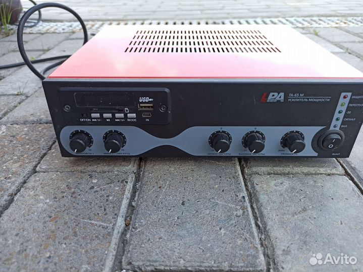 LPA-та-65М микшер усилитель
