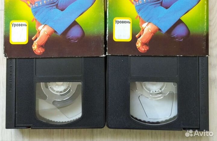 Видеокассеты набор 2 шт уроки танец живота