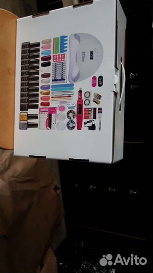 Новый маникюрный набор 120вт лампа и 20 лаков