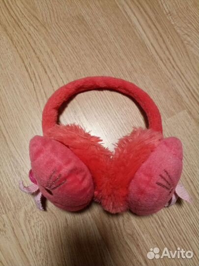 Наушники мягкие Hello Kitty