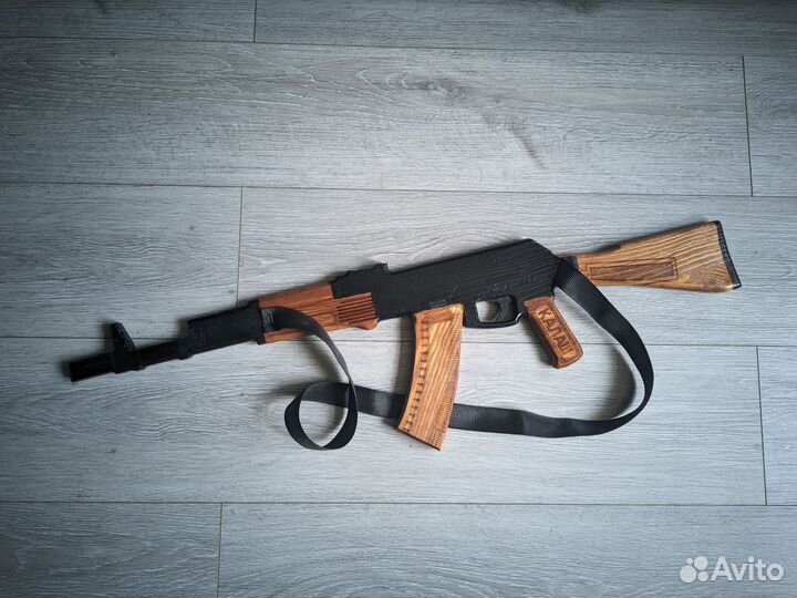 Детский ак-74 из дерева, 76 см