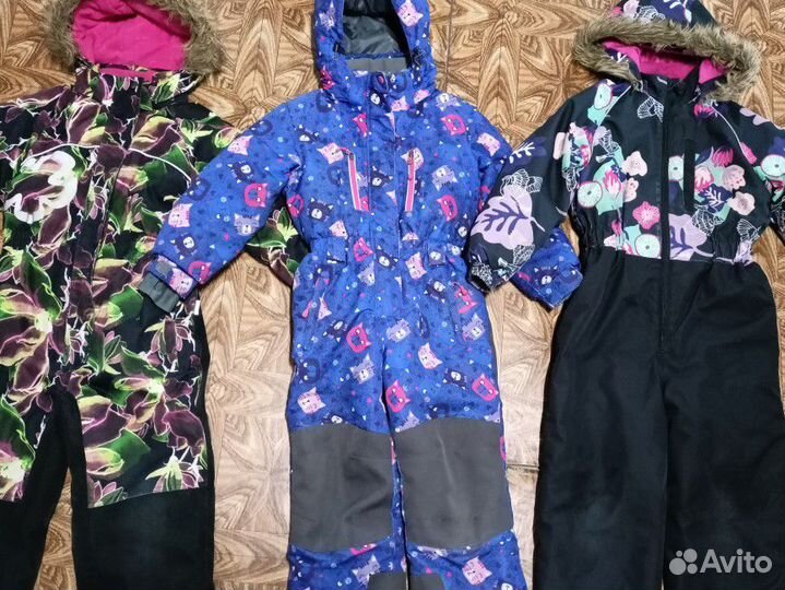 Зимние комбинезоны хуппа 116-128