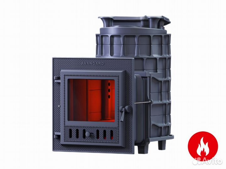 Печь для бани гефест avangard зк 24 (м)