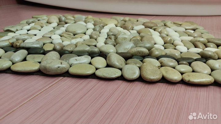 Коврик из морской гальки home