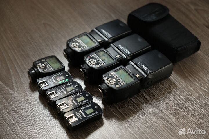 Вспышки и синхронизаторы Youngnuo