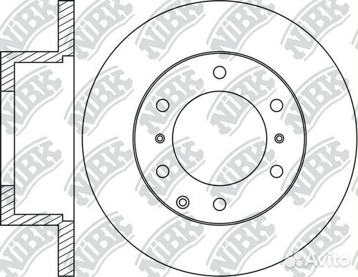 Задний тормозной диск