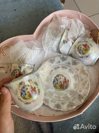 Набор чешских чайных чашек