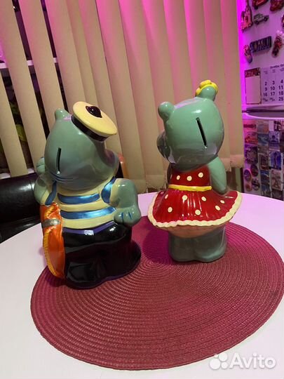 Копилка бегемот