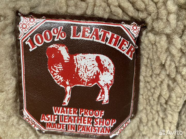 Дубленка детская на 3 года