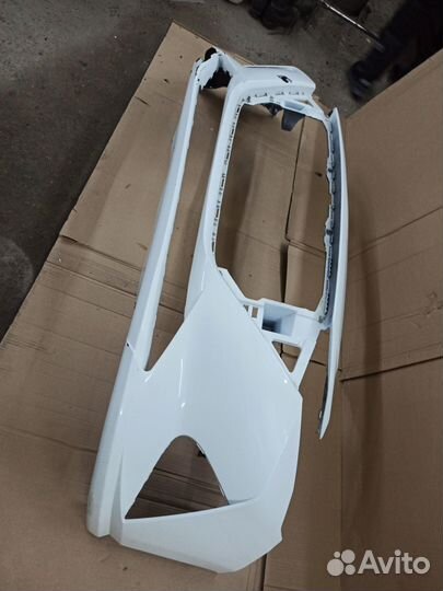 Передний бампер Хендай Солярис 2 рестайлинг