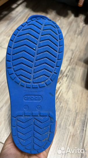 Резиновые сапоги Crocs c 13