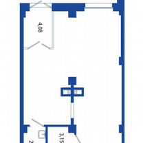 Свободного назначения, 52.7 м²