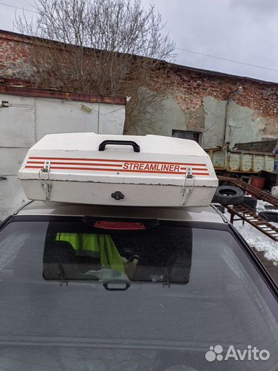 Автомобильный бокс на крышу бу