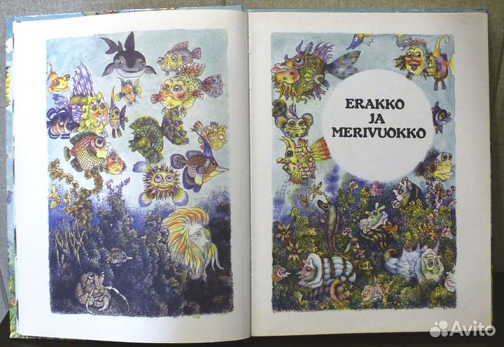 Книга сказок на финском языке