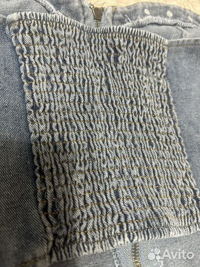 Джинсовый топ