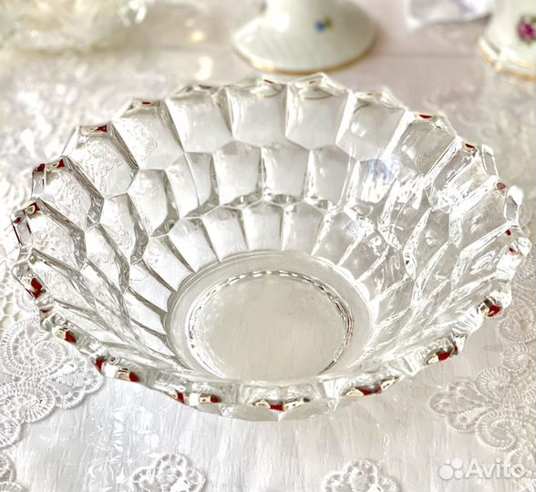 Ваза д/фруктов,салатник СССР и Салатник керамика