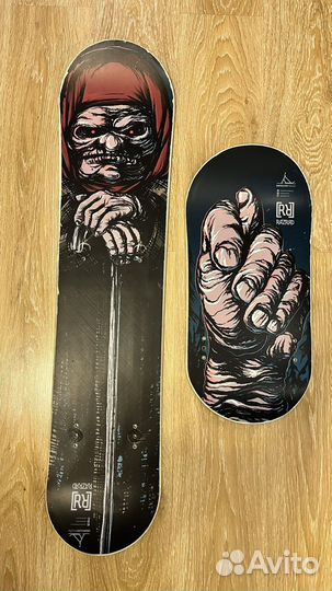 Snowscoot сноускут комплект лыж «разряд»