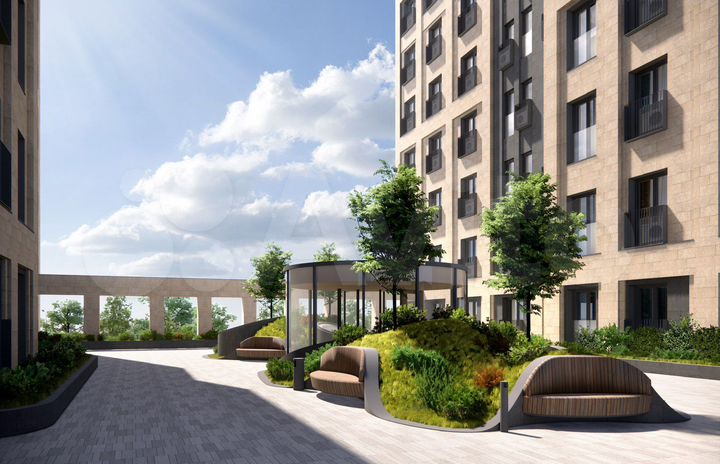 2-к. квартира, 113,8 м², 6/9 эт.