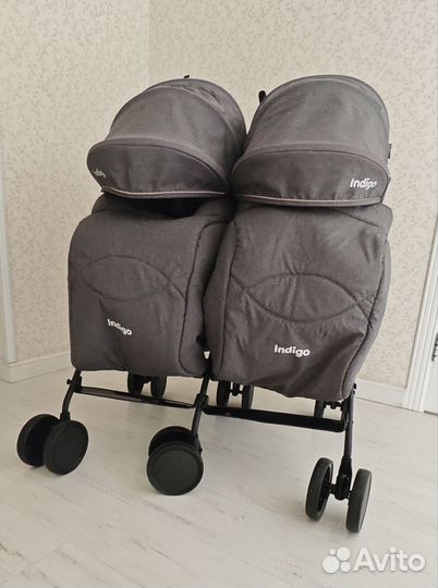 Коляска-трость для двойни