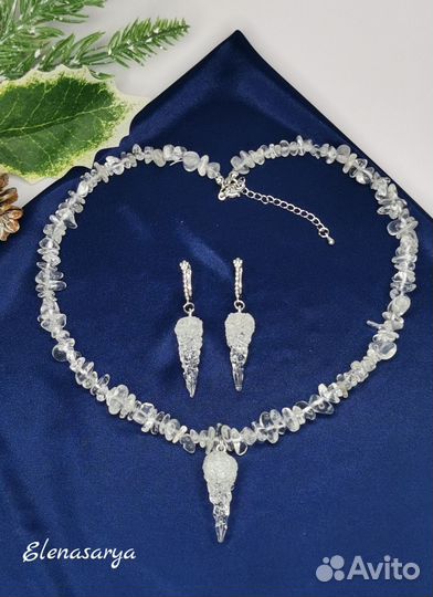 Комплект из бусин ручной работы Лэмпворк