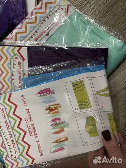 Украшения для праздника в стиле русалочка