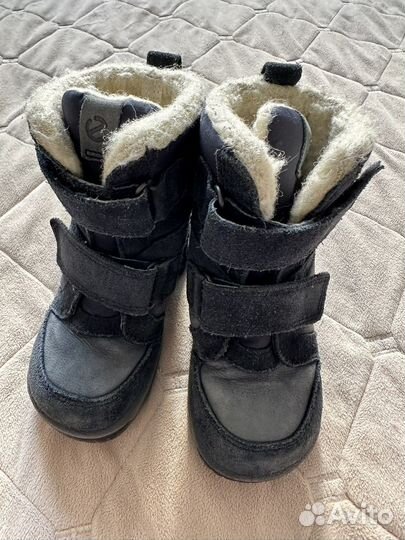 Сапоги зимние ecco 23