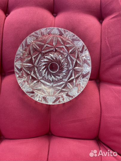 Пепельница хрустальная СССР