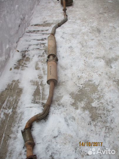 Глушитель Шевроле Лачетти седан 1,6