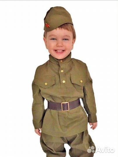 Костюм военный для малышей