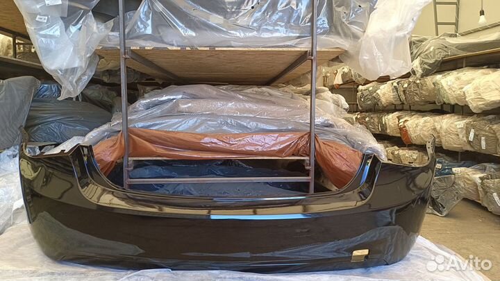 Бампер задний Chevrolet Cruze SDN черный