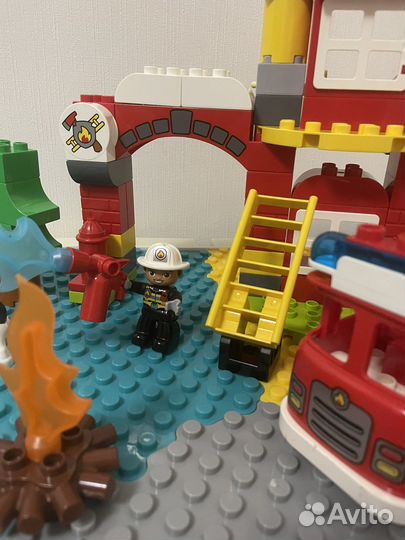Lego duplo пожарное депо