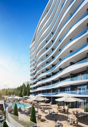 1-к. апартаменты, 40,3 м², 13/13 эт.