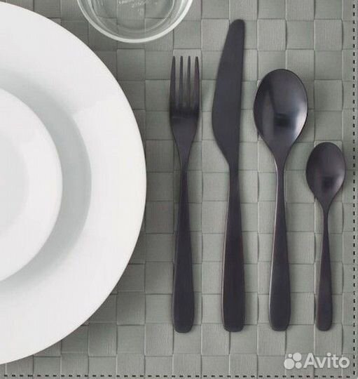 IKEA tillagd Набор столовых приборов, 24 предмета