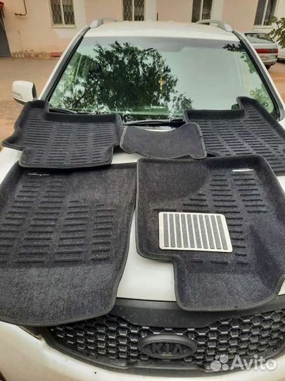 3d коврики pradar, ворс