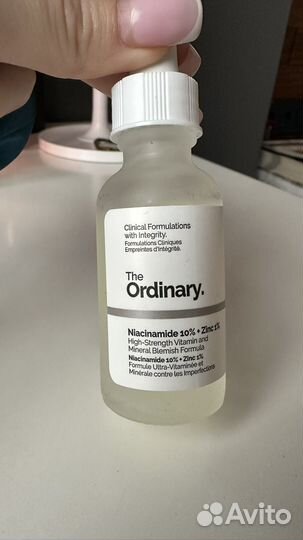 Сыворотка The Ordinary Niacinamide 10% + Zinc 1%