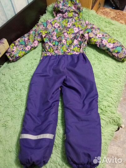 Зимний комбинезон для девочки 116 122