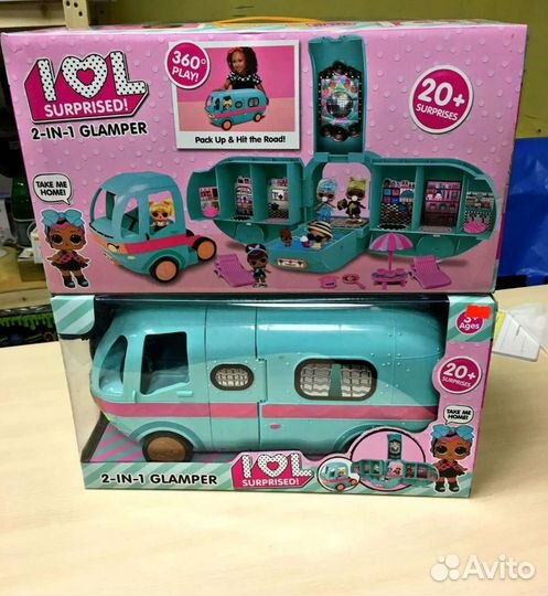 LOL автобус 2 в 1 Glamper 20+ сюрпризов