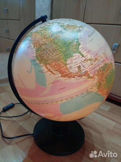 Глобус с подсветкой. Новый