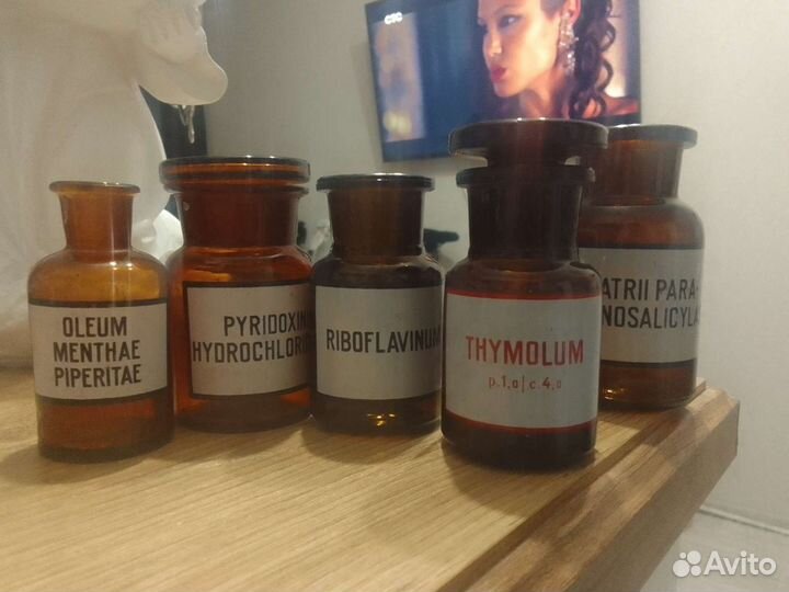 Аптечные, медицинские баночки (Штанглазы)