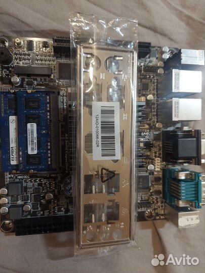 MITX GA-J1900-D3V 8GB заглушка