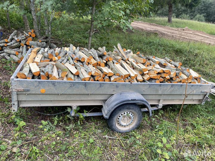 Дрова колотые